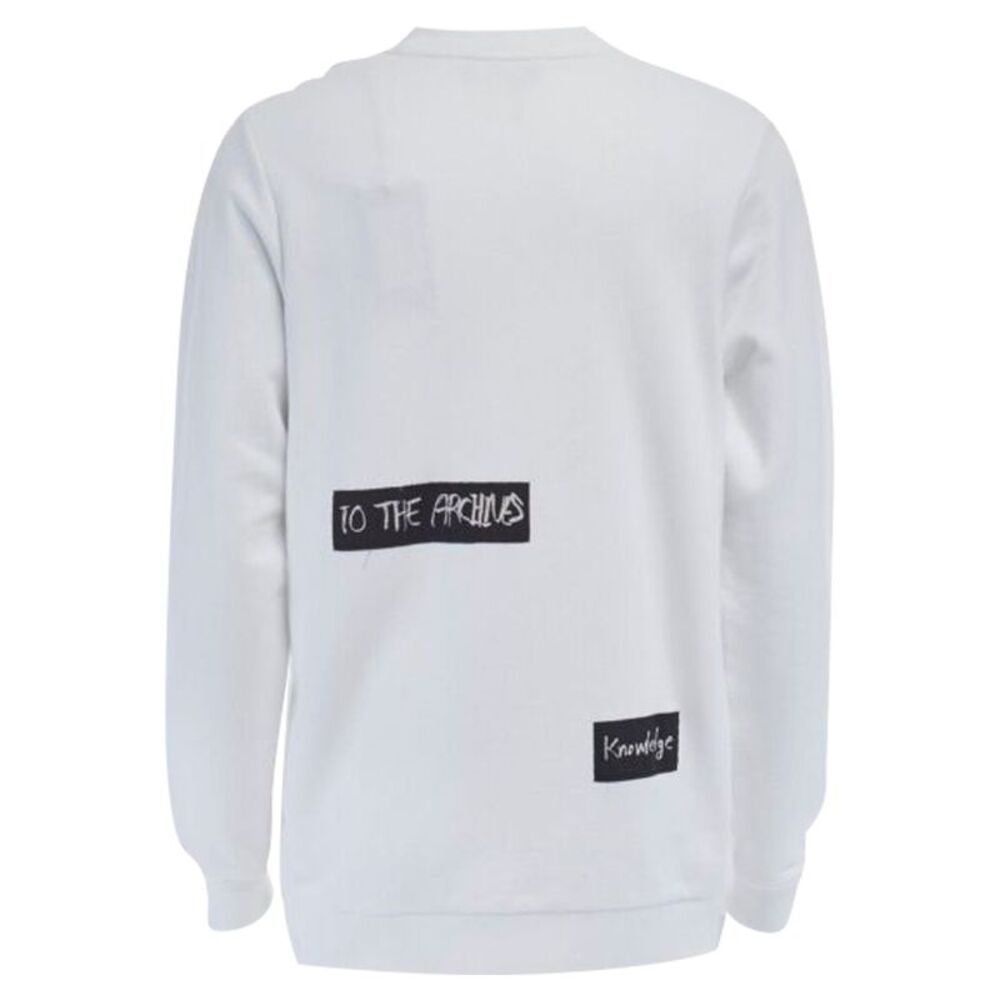 Raf Simons x Joyce abstract patchwork cotton swea… - image 4